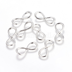 Antique Silver Tibetan Style  Infinity Links connectors&nbsp;X-TIBEB-4779-AS-LF