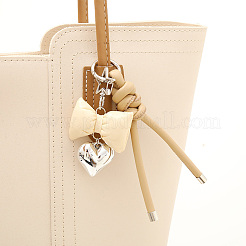1Pc Imitation Leather Keychain&nbsp;AJEW-CL0001-09C