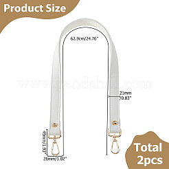 PU Leather Bag Straps&nbsp;DIY-WH0699-69A-G02