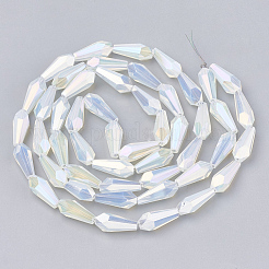 Electroplate Glass Beads Strands&nbsp;EGLA-T008-12L