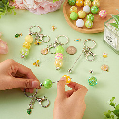 DIY Beadable Keychain Making Kit&nbsp;DIY-TA0008-99