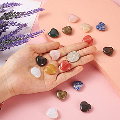 16Pcs 8 Style Natural & Synthetic Gemstone Beads&nbsp;G-FW0001-25