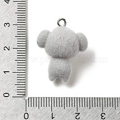Flocking Resin Pendants&nbsp;MACR-Z001-01P