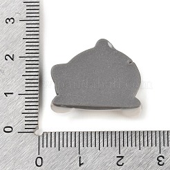 Cute Cat Eat Fish Opaque Resin Decoden Cabochons&nbsp;CRES-Q220-03D