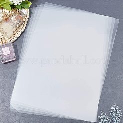 プラスチック透明シム  せっけん作り  長方形  透明  42x29.6x0.01cm&nbsp;DIY-WH0176-72