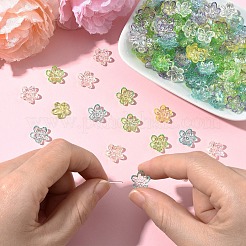 15g Transparent Acrylic Bead Caps&nbsp;TACR-YW0003-07E
