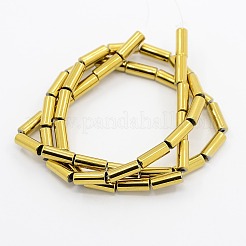 Grade A Electroplate Non-magnetic Synthetic Hematite Beads Strands&nbsp;G-N0014-27