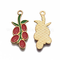 Alloy Enamel Pendants&nbsp;ENAM-T011-101-NR