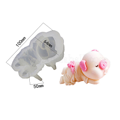 Pig Silicone Molds&nbsp;DIY-I079-06
