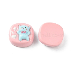 Opaque Cute Cartoon Resin Cabochons&nbsp;CRES-O006-06D