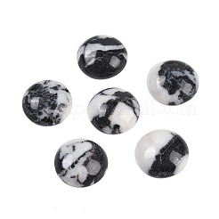 天然と合成の混合宝石用原石のカボション  半円  18x6~8mm&nbsp;G-T020-18mm-A