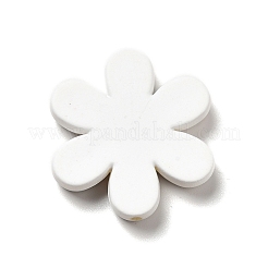 不透明なアクリルビーズ  エナメル  スノーフレーク  ミックスカラー  25x22.5x4.5mm  穴：1.6mm&nbsp;X-ACRC-I001-04