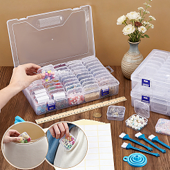3 Sets Rectangle PP Plastic Organizer Storage Boxes&nbsp;CON-TW0001-02