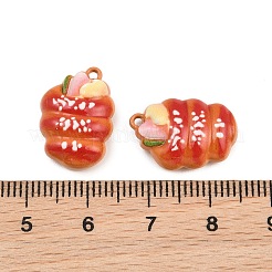 Baking Paint Zinc Alloy Pendants&nbsp;AL-CBA032C-03A