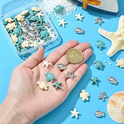 Ocean Theme Jewelry Making Findings Beads Kits&nbsp;DIY-YW0011-22B
