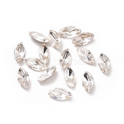 Glass Rhinestone Cabochons&nbsp;GGLA-P002-03C-09