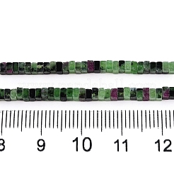Natural Ruby in Zoisite Beads Strands&nbsp;G-N342-71