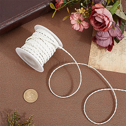 10M Flat Braided Imitation Leather Cords&nbsp;LC-CL0001-04D