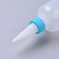 プラスチック接着剤ボトル  ホワイト  4.55x14.55cm  容量：100ミリリットル&nbsp;X-DIY-WH0079-76