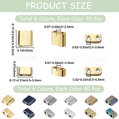 360Pcs 12 Style Opaque Glass Seed Beads&nbsp;SEED-CN0001-31