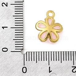 Alloy Glass Charms&nbsp;FIND-C079-05G