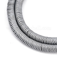 Electroplated Synthetic Non-magnetic Hematite Beads Strands&nbsp;G-H020-M01-26