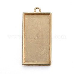 Alloy Pendant Cabochon Settings&nbsp;X-PALLOY-A13370-MG-NR