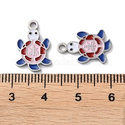 304 Stainless Steel Pendants&nbsp;STAS-C083-07P-02