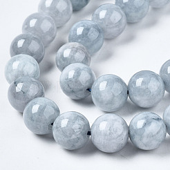 Dyed Natural Quartz Round Bead Strands&nbsp;G-R173-10mm-03