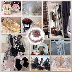 5 Yards Pleated Organza Pleated Lace Ribbon&nbsp;OCOR-PH0004-67B