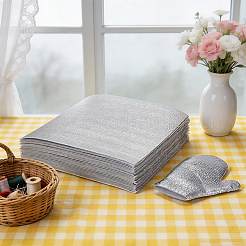 EPEフォーム断熱綿ロール  正方形  284x282x2mm&nbsp;LS-DIY-WH0671-411A