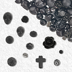 Gothic Theme DIY Stretch Bracelet Making Kits&nbsp;DIY-SC0030-44