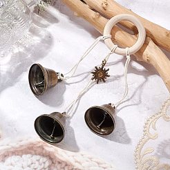 Iron Bell Pendant Decoration&nbsp;HJEW-JM02480