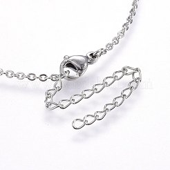 304 Stainless Steel Pendant Necklaces&nbsp;NJEW-H491-17