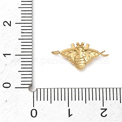 304ステンレススチールチャーム  動物チャーム  ゴールドカラー  ミツバチ  8.5x17x2mm  穴：1.4mm&nbsp;SA-CBAF41E-01C-G