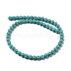 Dyed Synthetic Turquoise Beads Strands&nbsp;G-G075-D02-01