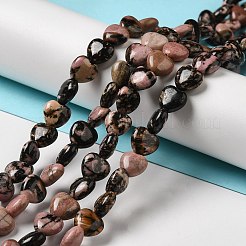 Natural Rhodonite Beads Strands&nbsp;G-B022-15B