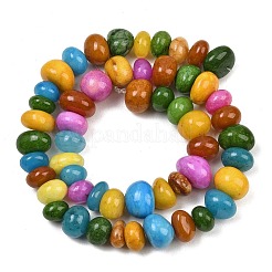 Dyed Natural White Jade Beads Strands&nbsp;GG-CBACF26-A03-07