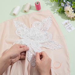 Plastic Imitation Pearl & Sequin Beading Appliques&nbsp;DIY-BC0012-60