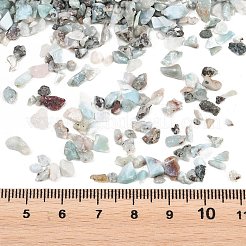 天然ラリマービーズ  穴がないビーズ  チップビーズ  3~8x1~4mm&nbsp;G-O103-27