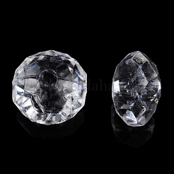 Transparent AS Plastic Beads&nbsp;TACR-T019-007A-01