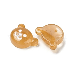 Translucent Resin Animal Decoden Cabochons&nbsp;RESI-M040-03