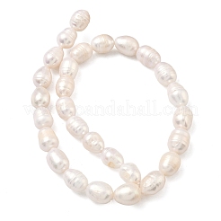 Natural Cultured Freshwater Pearl Beads Strands&nbsp;PEAR-D003-01D-11