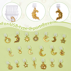 20Pcs Plastic Mobile Dustproof Plugs&nbsp;HJEW-WH00135