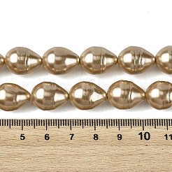 Electroplated Shell Pearl Beads Strands&nbsp;SH-CBA6AE6-01A