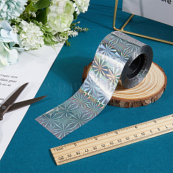 Holographic Laser Shining Bopp PET Plastic Scrapbook Decorative Adhesive Tapes&nbsp;AJEW-WH20010-47C-03