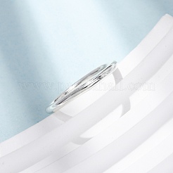 990スター指輪シルバー指輪  銀  2mm  17mm&nbsp;RJEW-Z128-01S-02