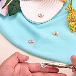 5Pcs Brass Micro Pave Cubic Zirconia Charms&nbsp;KK-SZ0006-84
