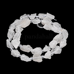 Natural Quartz Crystal Beads Strands&nbsp;GG-CBA0B77-A27-02