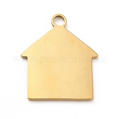 Ion Plating(IP) 201 Stainless Steel Pendants&nbsp;STAS-H172-15G